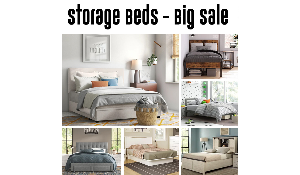 Storage Beds for Less on Wayfair - Big Sale