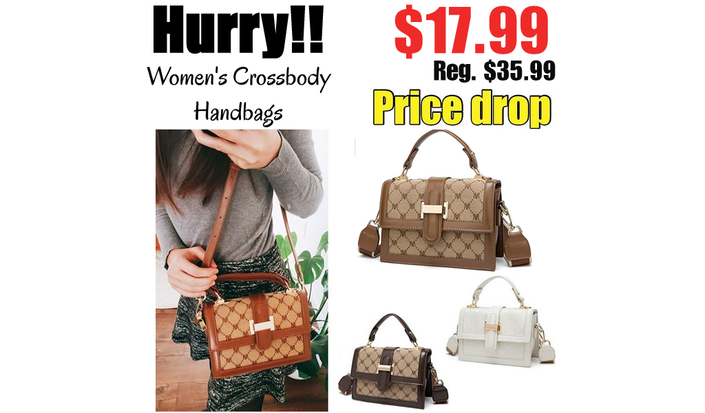 Women's Crossbody Handbags Only $17.99 Shipped on Amazon (Regularly $35.99)