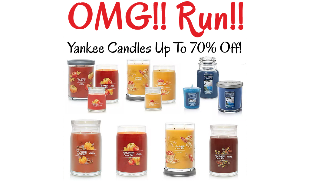 Yankee Candle Up To 70% Off - Clearance Sale