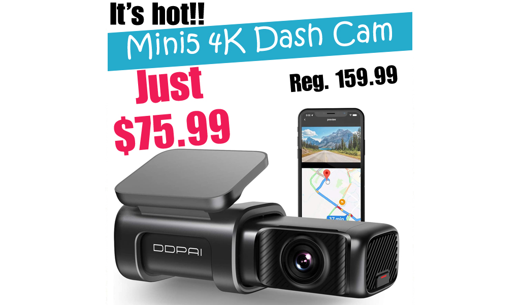 Dash Cam Recorder w/ WiFi Only $75.99 Shipped on Amazon | GPS Tracking, Night Vision & More