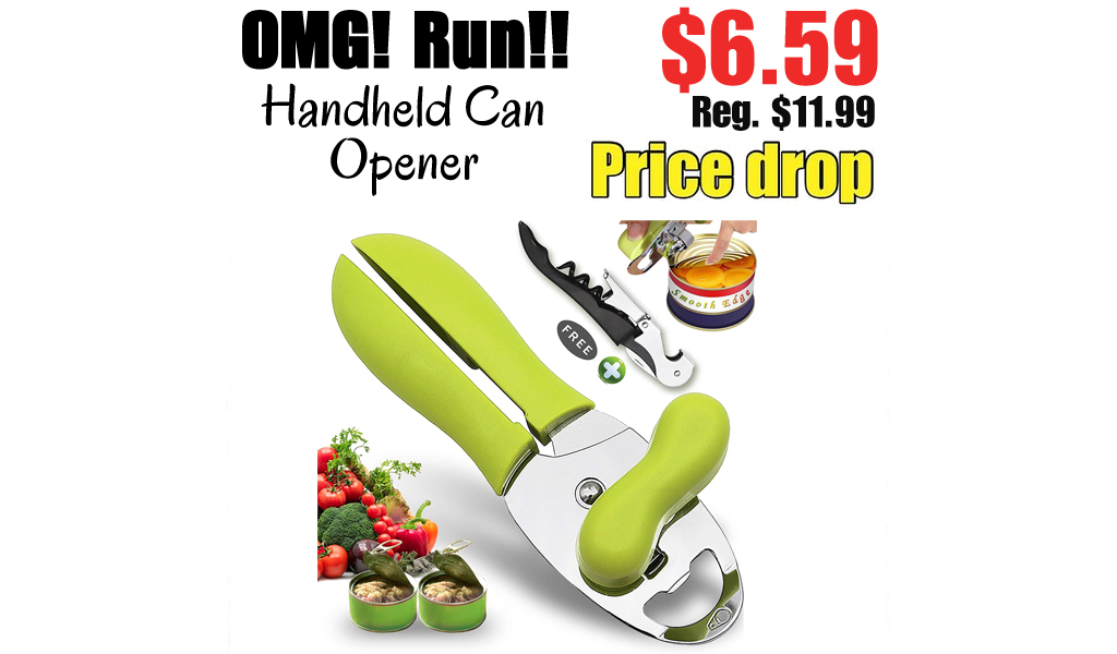 Handheld Can Opener Only $6.59 Shipped on Amazon (Regularly $11.99)