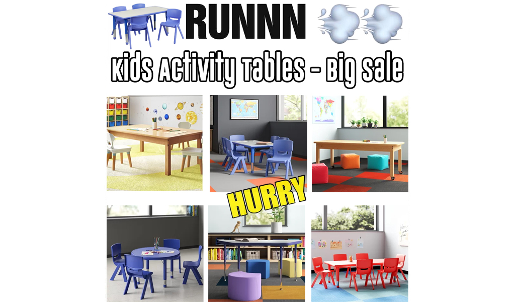 Kids Activity Tables for Less on Wayfair - Big Sale
