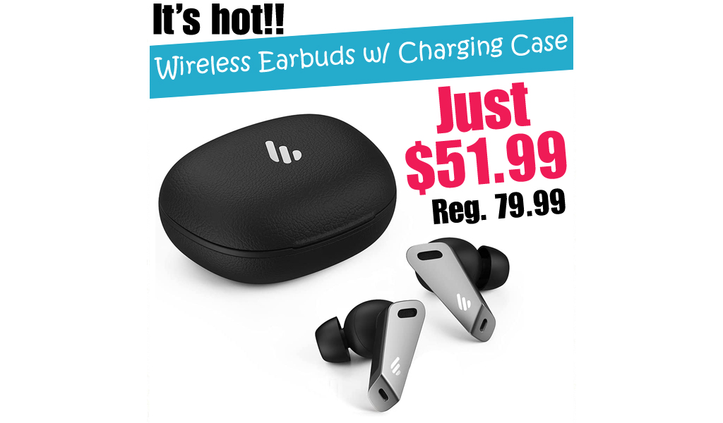 Noise Cancelling Wireless Earbuds w/ Charging Case Only $51.99 Shipped on Amazon