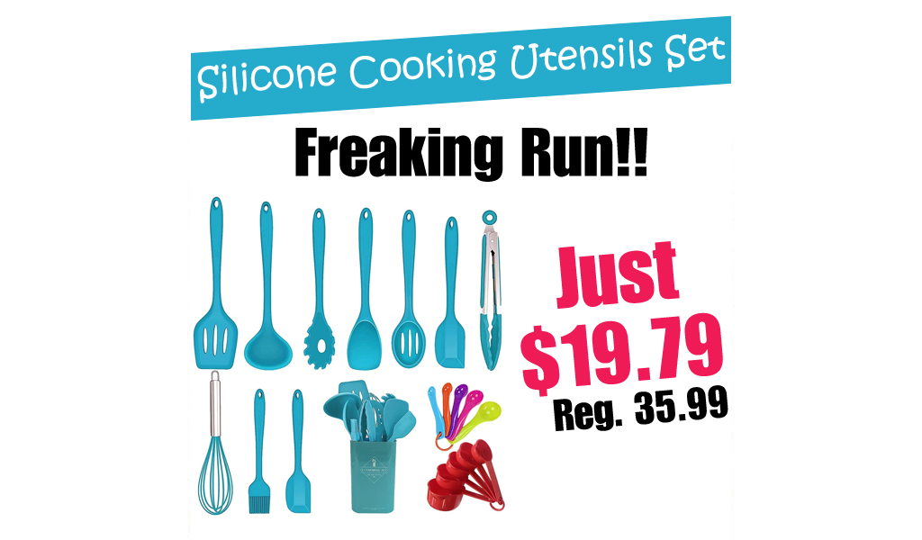 Silicone Cooking Utensils Set Only $19.79 Shipped on Amazon (Regularly $35.99)