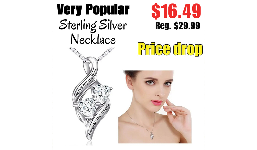 Sterling Silver Necklace Only $16.49 Shipped on Amazon (Regularly $29.99)