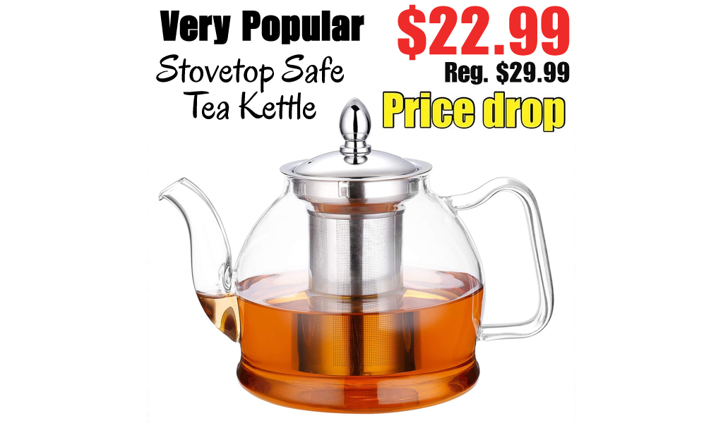 Stovetop Safe Tea Kettle Only $22.99 Shipped on Amazon (Regularly $29.99)