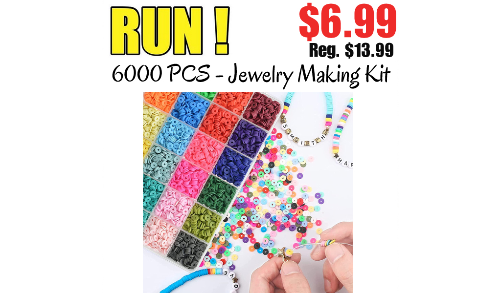 6000 PCS - Jewelry Making Kit Only $6.99 Shipped on Amazon (Regularly $13.99)