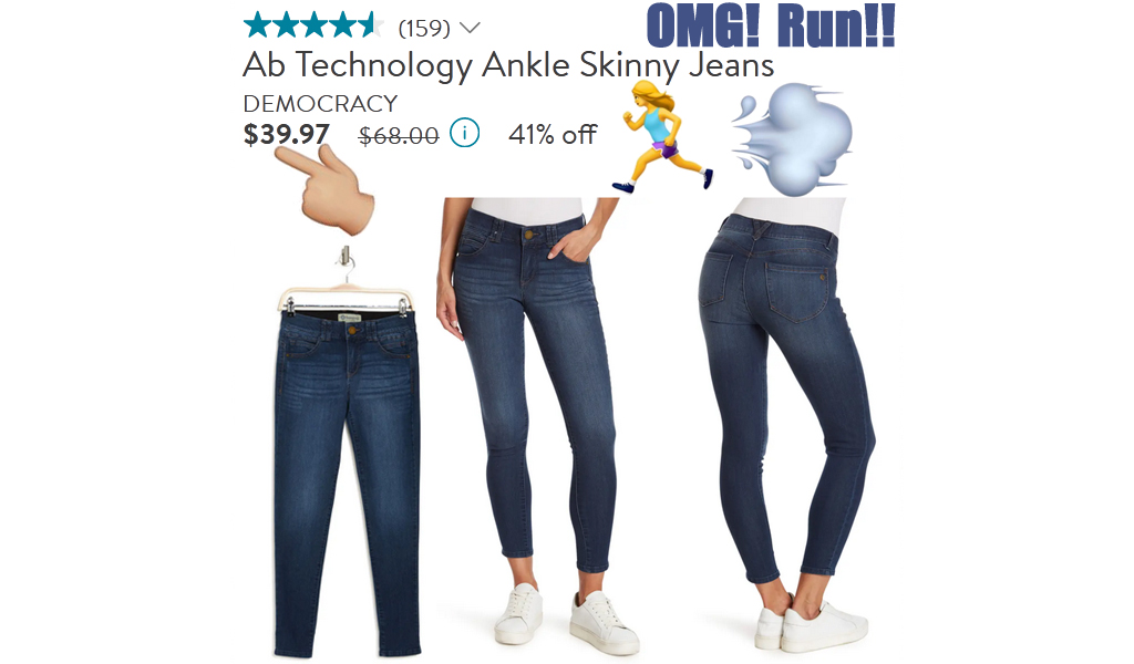 Ankle Skinny Jeans Only $39.97 Shipped on Nordstrom Rack (Regularly $68.00)