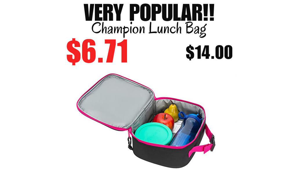 Champion Lunch Bag Only $6.71 Shipped on Amazon (Regularly $14.00)