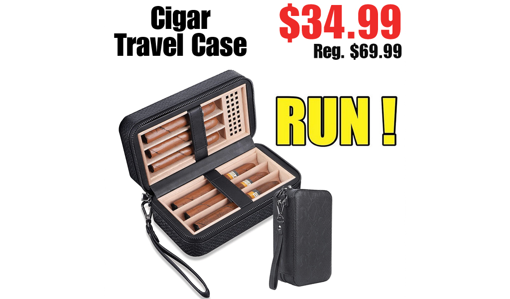 Cigar Travel Case Only $34.99 Shipped on Amazon (Regularly $69.99)
