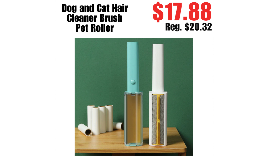 Dog and Cat Hair Cleaner Brush Pet Roller Cleaner