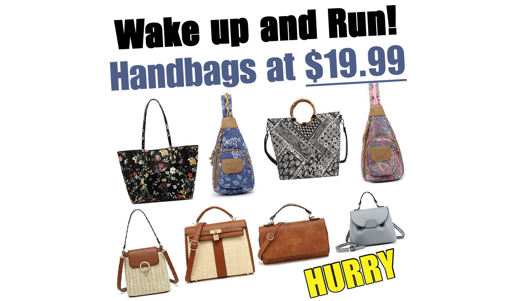 Handbags at $19.99 at Zulily