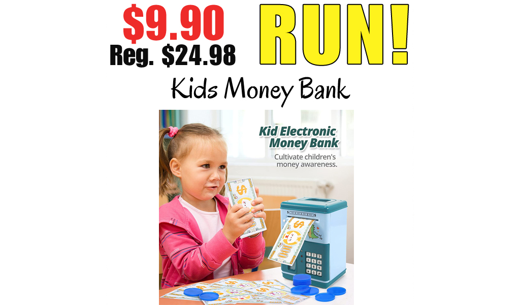 Kids Money Bank Only $9.90 Shipped on Amazon (Regularly $24.98)