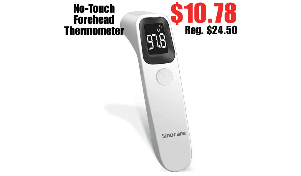 No-Touch Forehead Thermometer Only $10.78 Shipped (Regularly $24.50)