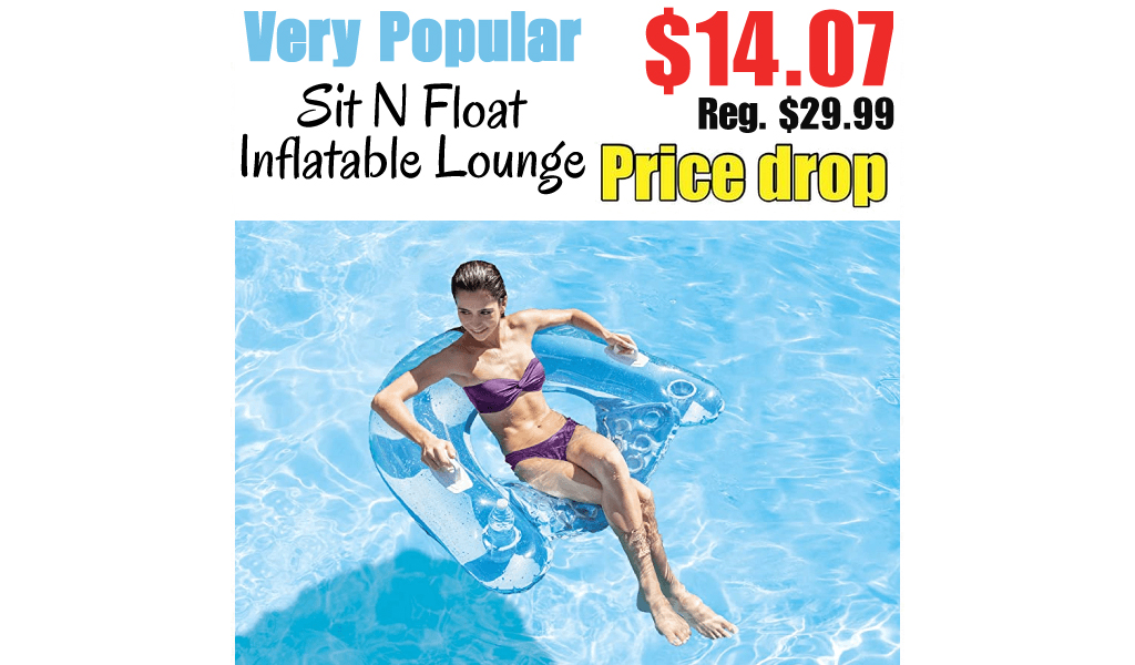 Sit N Float Inflatable Lounge Only $14.07 Shipped on Amazon (Regularly $29.99)