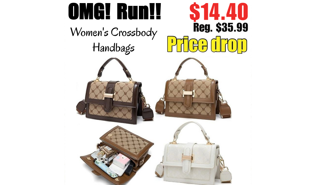 Women's Crossbody Handbags Only $14.40 Shipped on Amazon (Regularly $35.99)