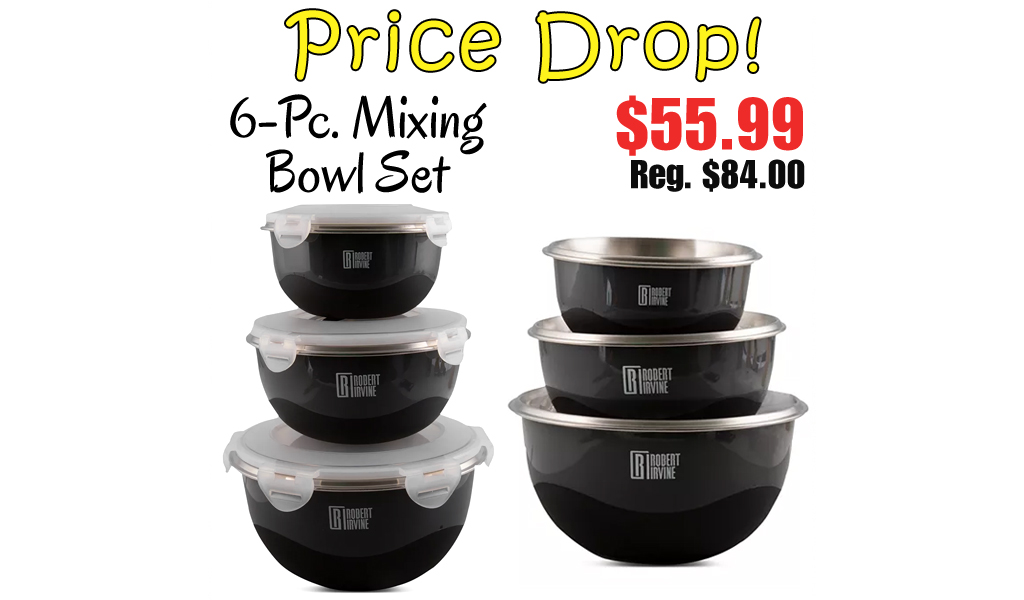 6-Pc. Mixing Bowl Set Just $55.99 on Macys.com (Regularly $84.00)