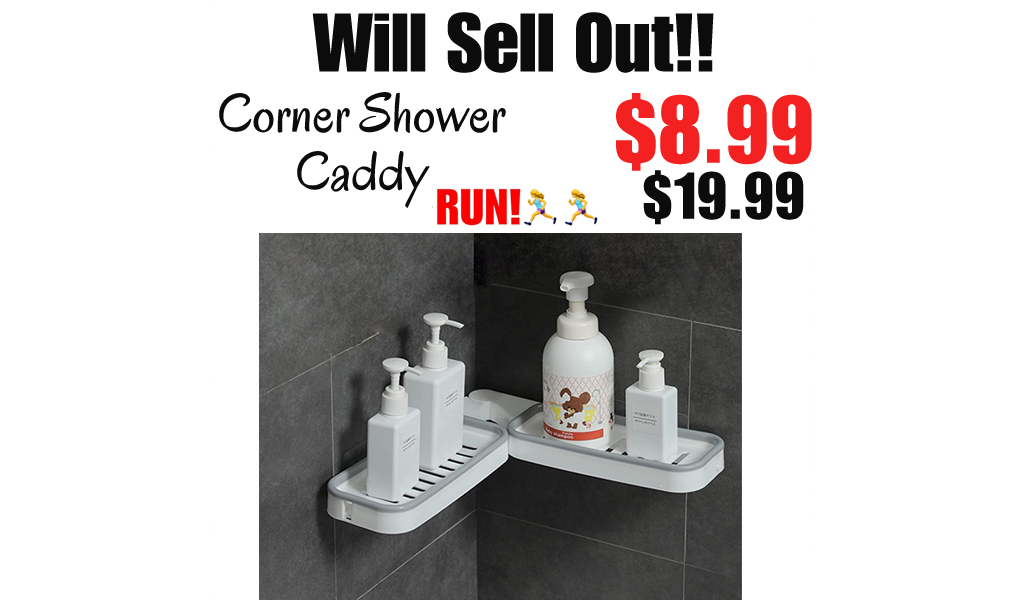 Corner Shower Caddy Only $8.99 Shipped on Amazon (Regularly $19.99)