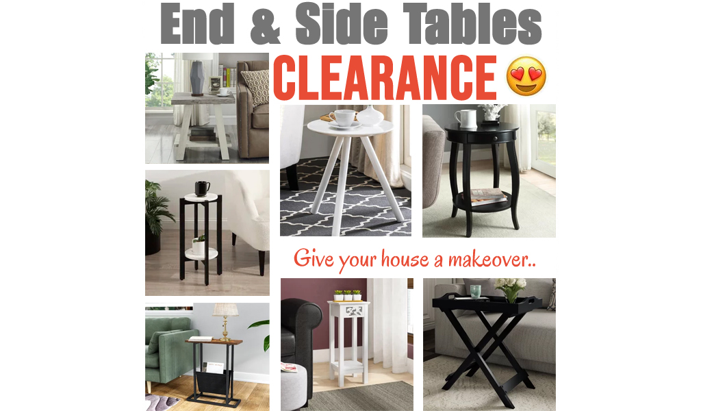 End & Side Tables for Less on Wayfair - Big Sale