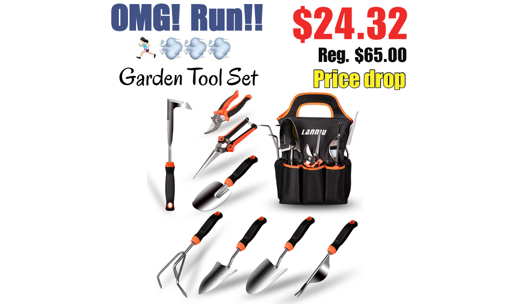 Garden Tool Set Only $24.32 Shipped on Amazon (Regularly $65.00)