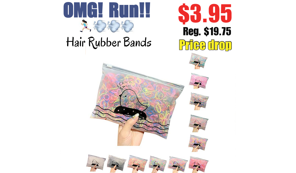 Hair Rubber Bands Only $3.95 Shipped on Amazon (Regularly $19.75)