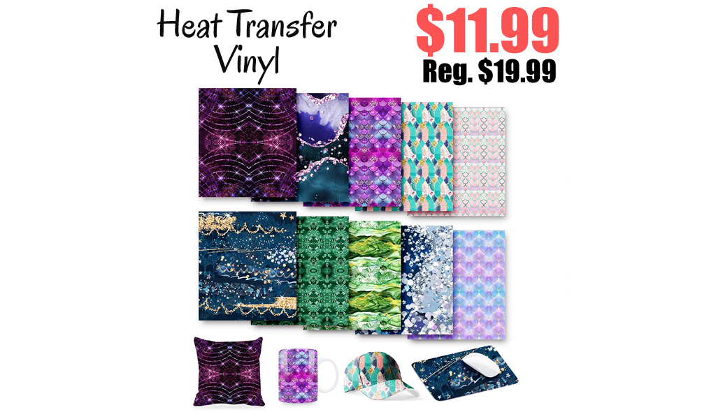 Heat Transfer Vinyl Only $11.99 Shipped on Amazon (Regularly $19.99)