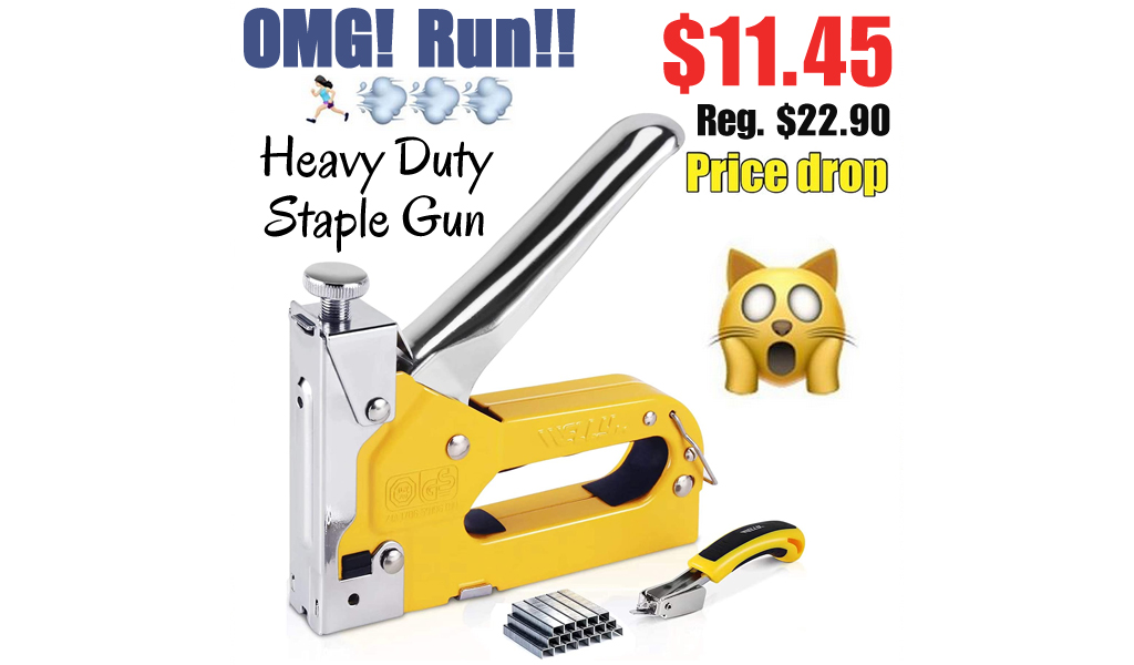 Heavy Duty Staple Gun Only $11.45 Shipped on Amazon (Regularly $22.90)