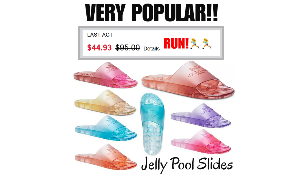 Jelly Pool Slides Only $44.93 on Macys.com (Regularly $95.00)