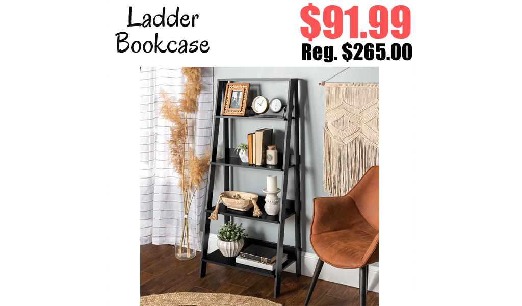 Ladder Bookcase only $91.99 on Wayfair.com (Regularly $265.00)