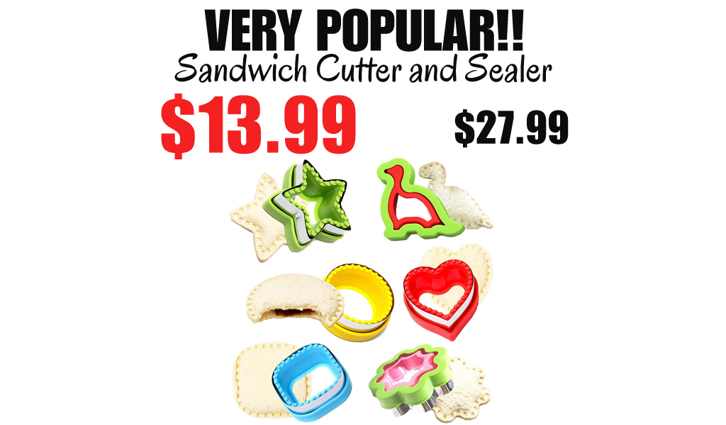 Sandwich Cutter and Sealer Only $13.99 Shipped on Amazon (Regularly $27.99)