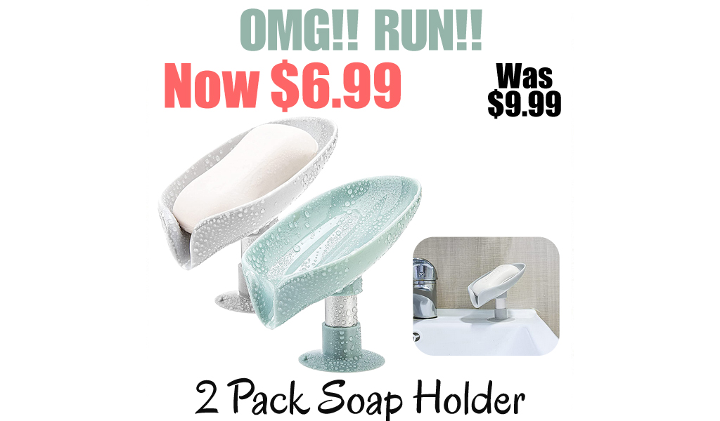 2 Pack Soap Holder Only $6.99 Shipped on Amazon (Regularly $9.99)