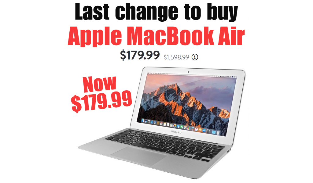 Apple MacBook Air Just $179.99 on Walmart