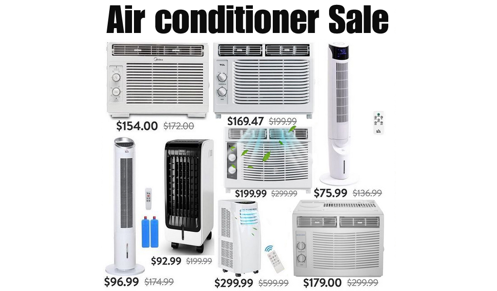 Beat the Summer Heat! Big Air Conditioners Sale at Walmart