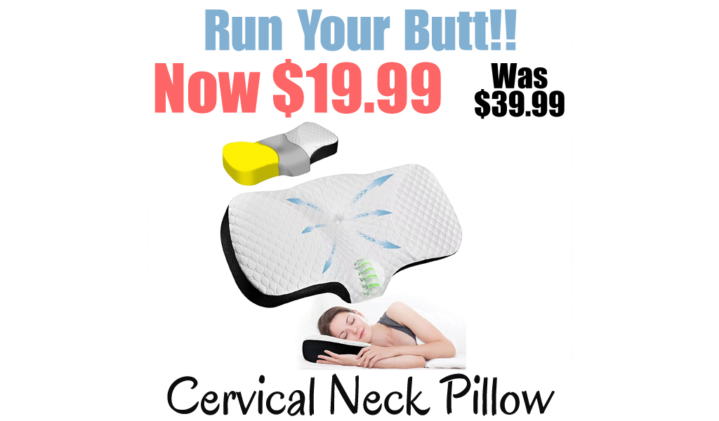 Cervical Neck Pillow Only $19.99 Shipped on Amazon (Regularly $39.99)