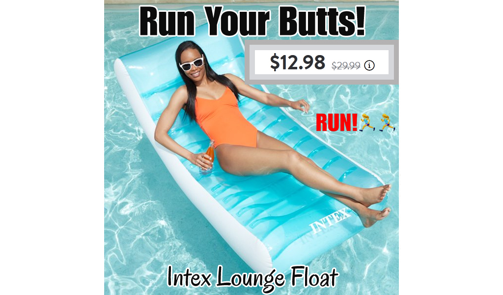 Intex Lounge Float Only $12.98 on Walmart.com (Regularly $29.99)