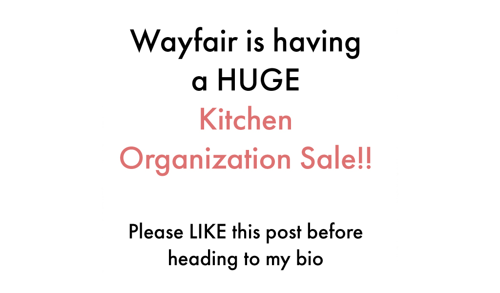 Kitchen Organization on Wayfair - Big Sale