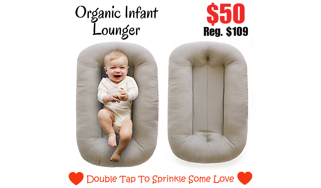 Organic Infant Lounger Just $50 on Bed Bath & Beyond (Regularly $109)