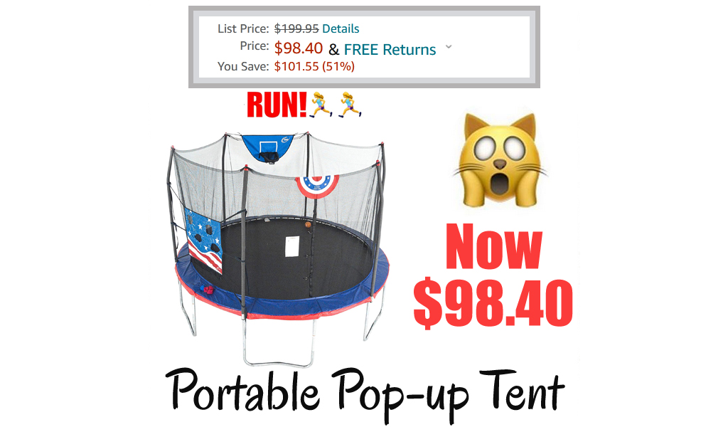 Trampolines Jump N’ Dunk Only $98.40 Shipped on Amazon (Regularly $199.95)