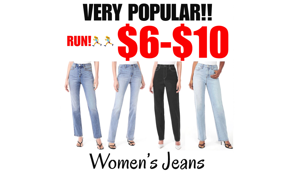 Women's Jeans Sale on Walmart