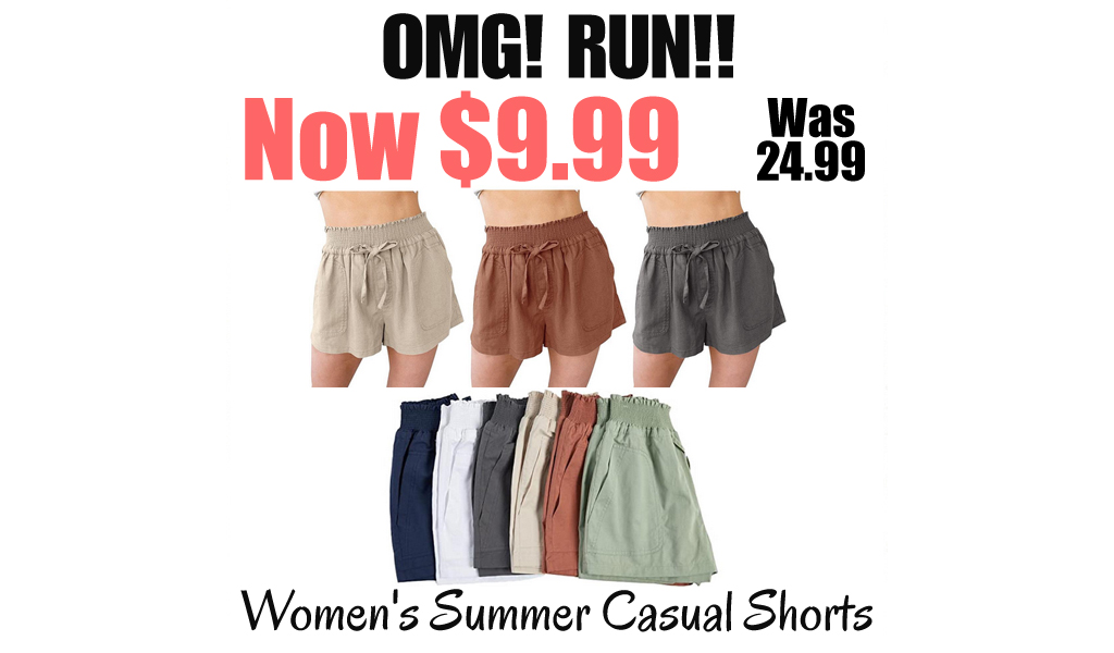 Women's Summer Casual Shorts Only $9.99 Shipped on Amazon (Regularly $24.99)