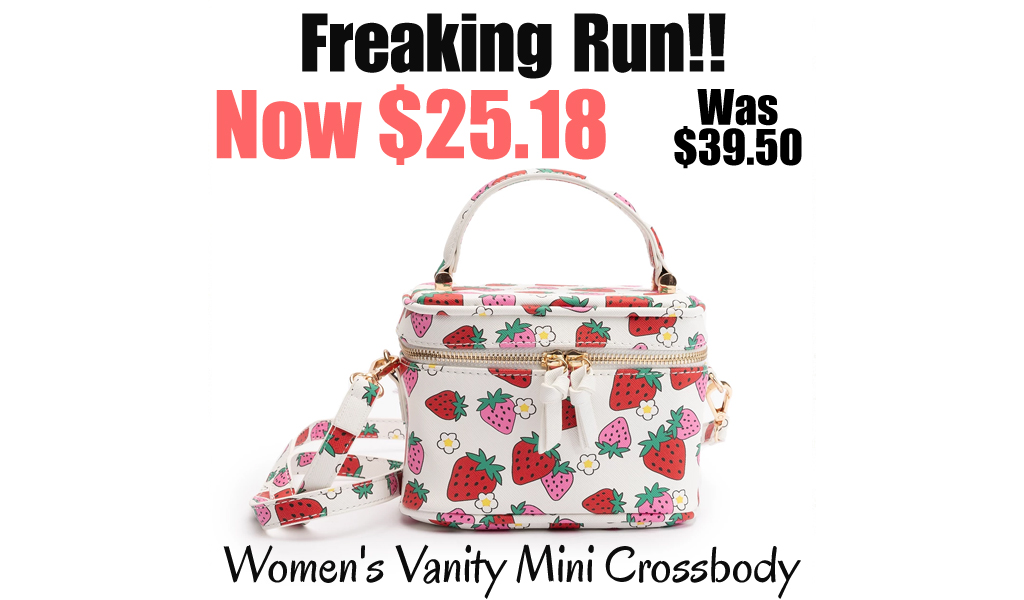 Women's Vanity Mini Crossbody Only $25.18 on Macys.com (Regularly $39.50)