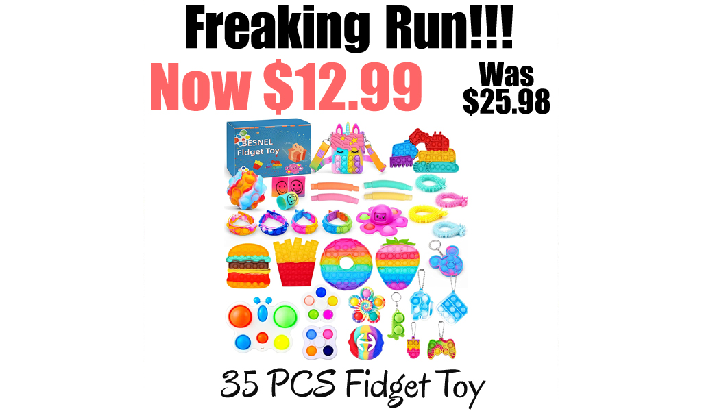 35 PCS Fidget Toy Only $12.99 Shipped on Amazon (Regularly $25.98)