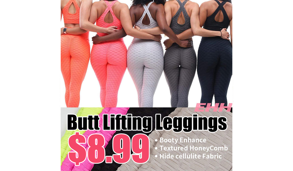 Butt Lifting Leggings Only $8.99 on Amazon (Regularly $18.99)