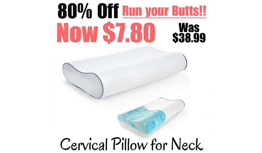 Cervical Pillow for Neck Only $7.80 Shipped on Amazon (Regularly $38.99)