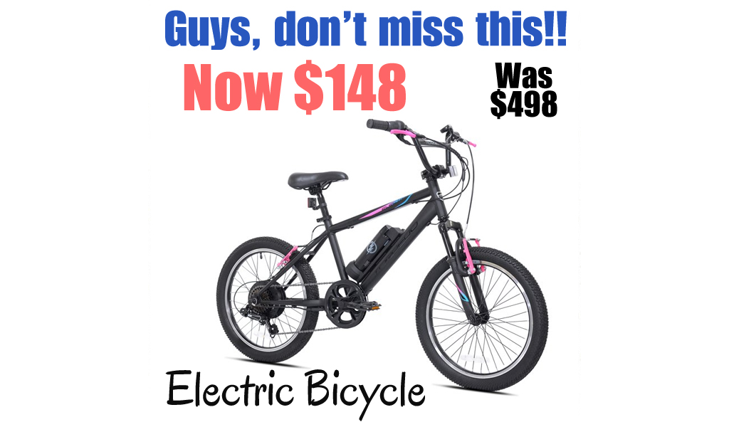 Electric Bicycle Just $148 Shipped on Walmart.com (Regularly $498)