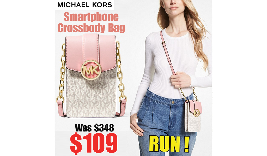 Michael Kors Smartphone Crossbody Bag Only $109 Shipped (Regularly $348)