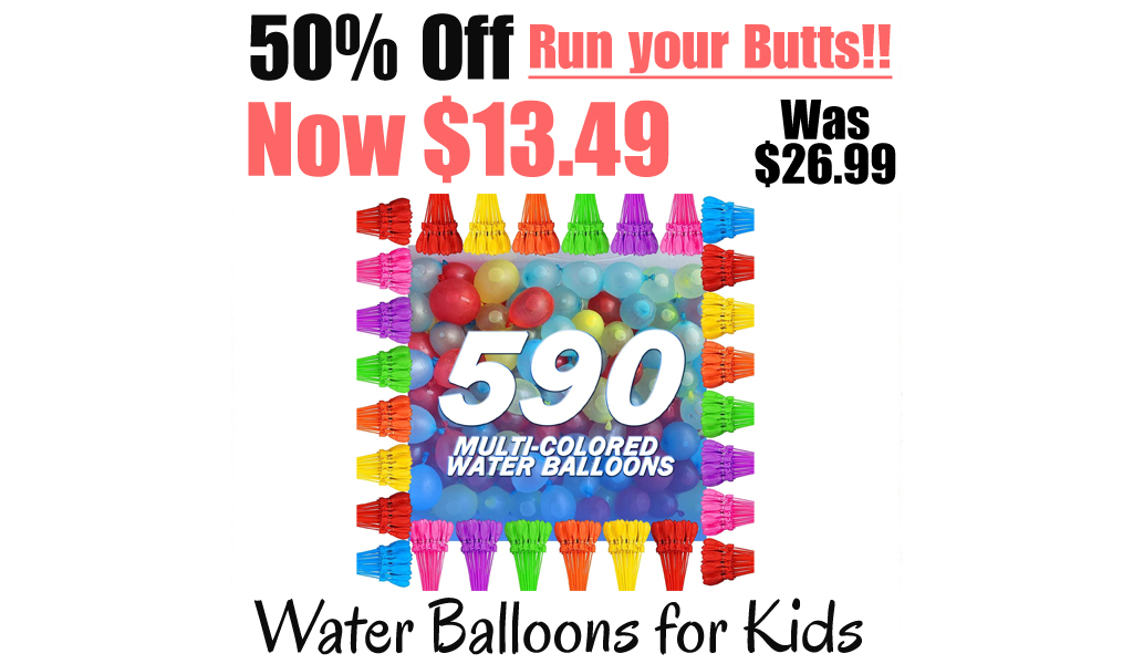 Water Balloons for Kids Only $13.49 Shipped on Amazon (Regularly $26.99)