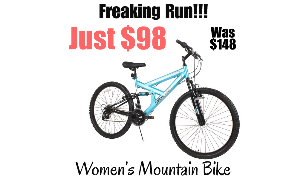 Women’s Mountain Bike Just $98 Shipped on Walmart.com (Regularly $148)