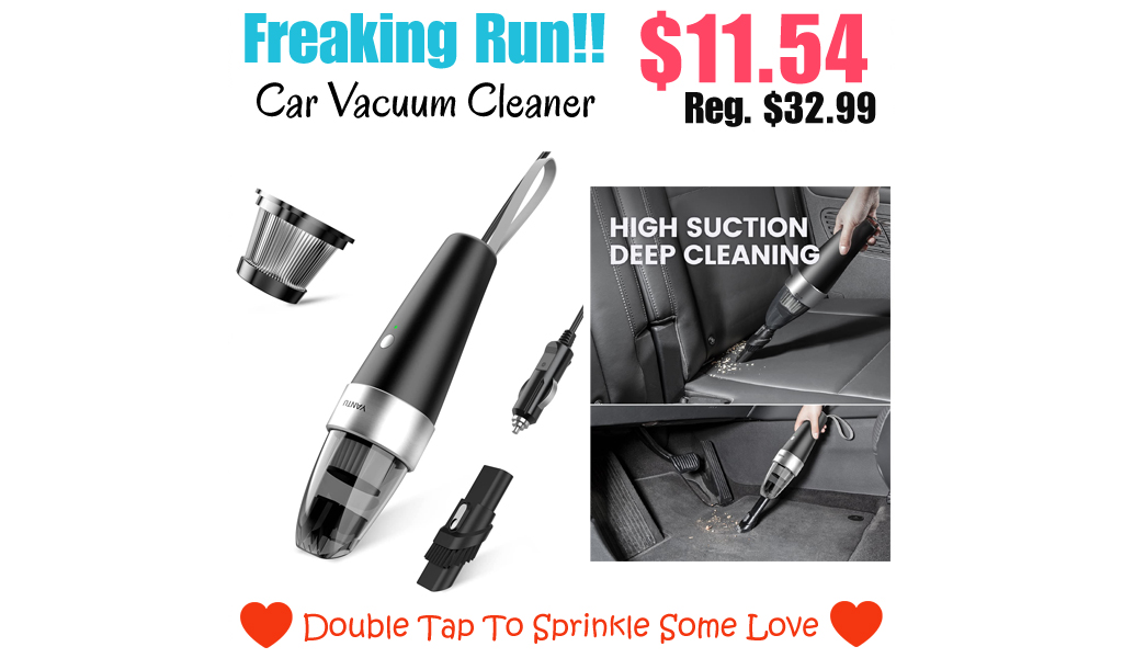 Car Vacuum Cleaner Only $11.54 Shipped on Amazon (Regularly $32.99)
