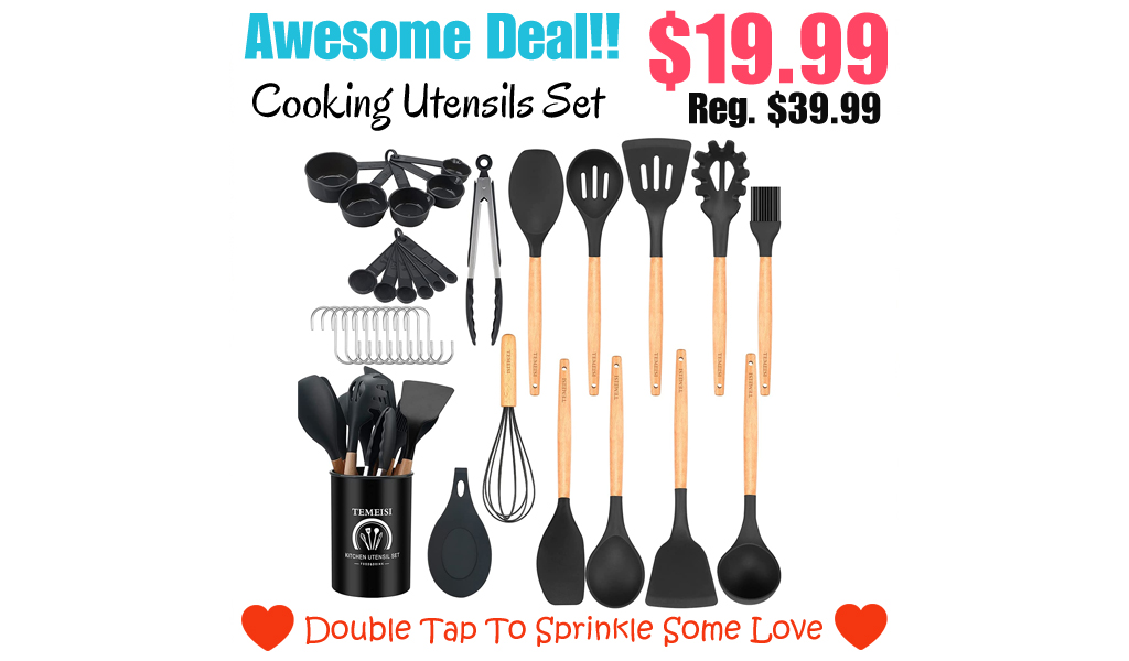 Cooking Utensils Set Only $19.99 Shipped on Amazon (Regularly $39.99)